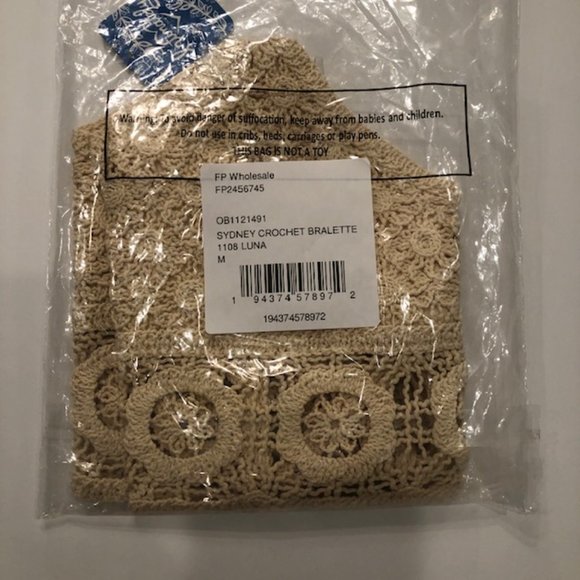 Free People Sydney Crochet Bralette - Luna - Picture 10 of 13